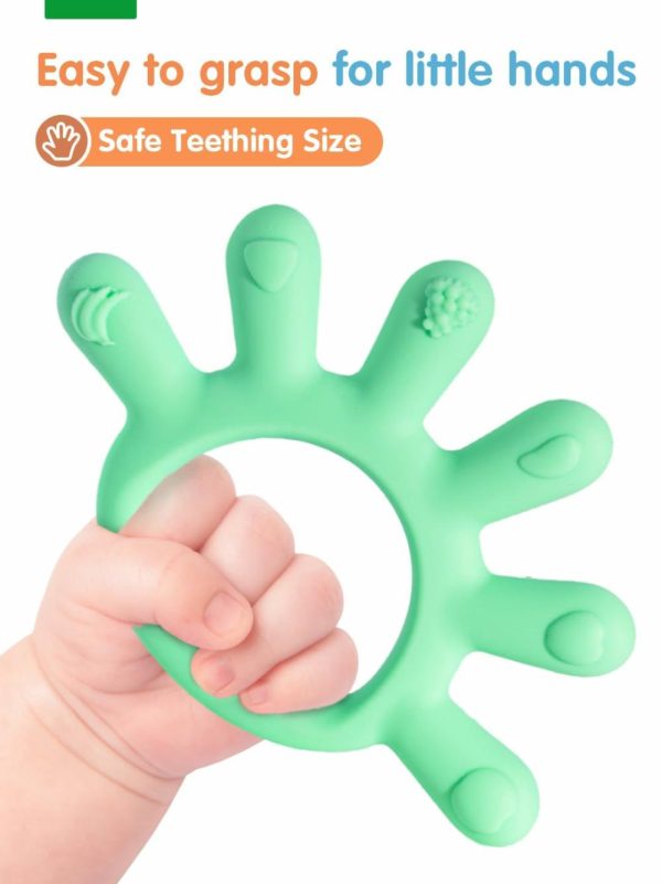 Chupetas |   Brinquedos de Silicone para Bebês – Mordedores de Grau Alimentício para Bebês de 0 a 6 Meses | 6 a 12 Meses – Alívio para a Dentição com Mordedores para Bebês de 3, 4 e 5 Meses – Presentes para Meninos e Meninas em Desenvolvimento Chupetas Chupetas