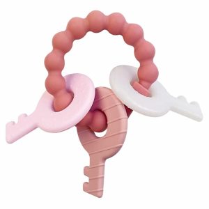 Chupetas |   Chaves de Silicone Yaproom para Bebês de 6 a 18 Meses – Chaveiros para Bebês e Crianças – Chaveiro Teether Fofo – Brinquedos de Teether Macios para Meninas Chupetas Chupetas