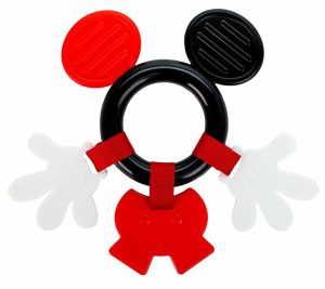 Chupetas |   Chocalho Baby Mickey Mouse Preto e Branco – Brinquedo de Alto Contraste para Meninos e Meninas a Partir de 0 Anos – Brinquedo de Atividade para Carrinho em Movimento – Multicolorido Chupetas Chupetas