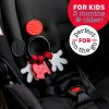 Chupetas |   Chocalho Baby Mickey Mouse Preto e Branco – Brinquedo de Alto Contraste para Meninos e Meninas a Partir de 0 Anos – Brinquedo de Atividade para Carrinho em Movimento – Multicolorido Chupetas Chupetas