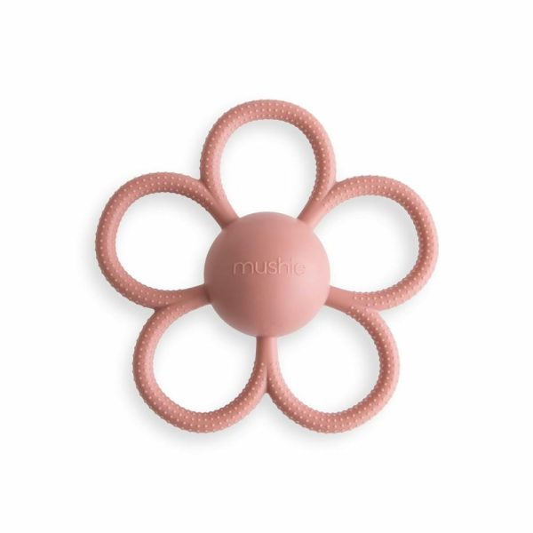 Chupetas |   Chocalho Mordedor de Silicone para Bebê Daisy Chupetas Chupetas