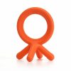 Chupetas |   Chupeta de Silicone Laranja para Bebê Chupetas Chupetas