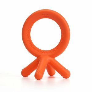 Chupetas |   Chupeta de Silicone Laranja para Bebê Chupetas Chupetas