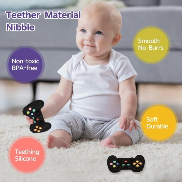 Chupetas |   Chupetas de Silicone para Bebês de 0 a 6 Meses | Brinquedos de Dentição para Bebês de 6 a 12 Meses | Brinquedo de Controle Remoto para Bebês | Brinquedos para Bebês de 0 a 3 Meses | Brinquedos Sensoriais para Mastigar | Presentes para Bebês Recém-Nascidos Menina e Menino Chupetas Chupetas