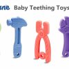 Chupetas |   Conjunto de 4 Mordedores para Bebês de 3 a 24 Meses – Brinquedos de Dentição em Silicone para Recém-Nascidos – Itens Essenciais para Bebês – Presente de Chá de Bebê para Meninos e Meninas – Livre de BPA, Congelável e Seguro para Lava-Louças Chupetas Chupetas