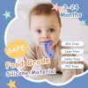 Chupetas |   Conjunto de 4 Mordedores para Bebês de 3 a 24 Meses – Brinquedos de Dentição em Silicone para Recém-Nascidos – Itens Essenciais para Bebês – Presente de Chá de Bebê para Meninos e Meninas – Livre de BPA, Congelável e Seguro para Lava-Louças Chupetas Chupetas