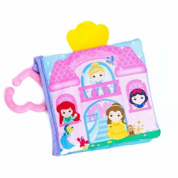 Chupetas |   Livro Macio para Bebês Princesa – 5X6X1 Polegadas Chupetas Chupetas