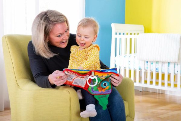 Chupetas |   Livro Macio Peek-A-Boo Forest para Bebês – Livro de Tecido com Clip – Páginas de Tecido Laváveis e Crocantes para Brincadeiras Sensoriais – Brinquedos de Mordida e Aprendizado para Bebês – A Partir de 6 Meses Chupetas Chupetas