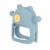 Chupetas |   Mitten de Silicone para Dentição – Anel de Dentição para Bebês – A Partir de 3 Meses – Urso Azul Chupetas Azul