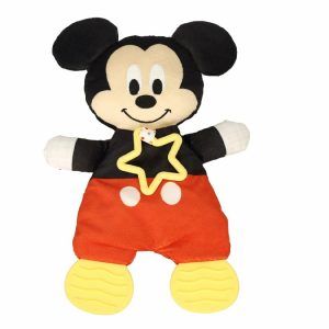 Chupetas |   Pelúcia do Mickey Mouse Bebê e Brinquedos de Dentição Sensoriais com Ruído para Bebês Meninos e Meninas, 10 Polegadas Chupetas Chupetas