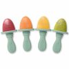 Chupetas |   Silicone Petite Pops – Moldes de Picolé para Bebês – Livre de BPA – Lavável na Máquina de Lavar Louça – A Partir de 4 Meses (Picolés de Mordedor Verde Sálvia) Chupetas Chupetas