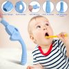 Chupetas |   Tubo Mordedor Oco Canudos de Mastigar para Bebês de 6 a 12 Meses Silicone Livre de BPA Mordedores de Silicone para Bebês Brinquedos de Mastigação Pacote com 5 Brinquedos de Dentição em Forma de Martelo e Chave de Fenda Presente para Meninos e Meninas Chupetas Chupetas