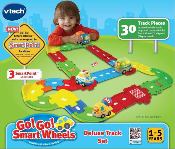 Conjuntos de trem |   Go! Go! Smart Wheels Pista Deluxe Playset Conjuntos de trem Conjuntos de trem