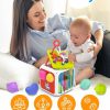 Cubos de Atividades |   Brinquedos Montessori para Meninas e Meninos de 1 Ano – Brinquedos de Classificação, Cubo de Atividades de Aprendizagem – Presentes de Aniversário para Meninos e Meninas de 1 Ano – Brinquedos para Bebês de 6 a 12 a 18 Meses – Brinquedos de Aprendizagem e Desenvolvimento 7 em 1 Cubos de Atividades Cubos de Atividades