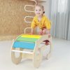 Escaladores Internos e Estruturas de Brincar |   Arco de Escalada para Crianças Pequenas – Balanço Arco-Íris Waldorf – Brinquedo de Escalada 3 em 1 Montessori para Crianças – Conjunto de Brincadeiras de Madeira para Atividades Internas e Externas – Playground para Crianças – Presente Ideal para Crianças Escaladores Internos e Estruturas de Brincar Arco-íris