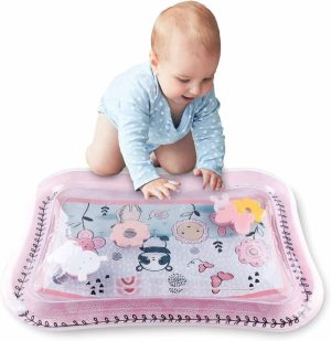 Escaladores Internos e Estruturas de Brincar |   Tapete de Água para Tummy Time para Bebês – Brinquedo Inflável de Desenvolvimento Sensorial – Brinquedos para Bebês Recém-Nascidos e Infantes de 0 a 6 Meses – Essenciais para Bebês Novos que Toda Menina Deve Ter Escaladores Internos e Estruturas de Brincar Escaladores Internos e Estruturas de Brincar