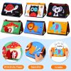 Espelhos |   Brinquedos de Tummy Time para Bebês com Espelho, Livros e Mordedores – Para 0-12 Meses, Brinquedos de Gatinhar Montessori em Alto Contraste para Meninos e Meninas Espelhos Espelhos