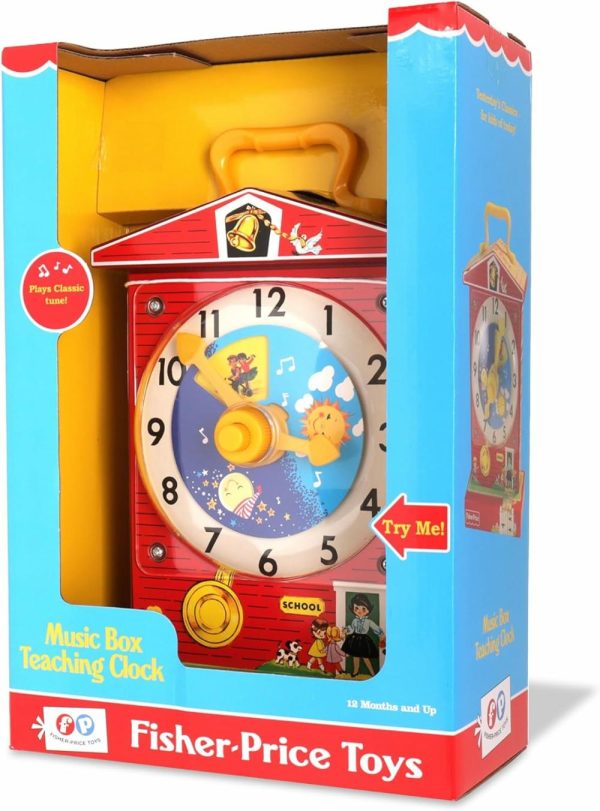 Relógios de Ensino |   Relógio Clássico de Ensino Fisher Price Relógios de Ensino Relógios de Ensino