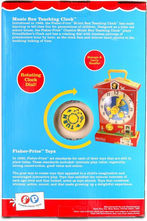 Relógios de Ensino |   Relógio Clássico de Ensino Fisher Price Relógios de Ensino Relógios de Ensino