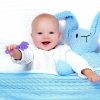 Chupetas |   Brinquedos de Dentição Haili Baby para Bebês de 0-6 Meses e 6-12 Meses – Brinquedos de Silicone Livre de BPA para Molar Bebê – Chupetas em Forma de Martelo, Chave Inglesa e Alicate – Brinquedos para Meninos em Azul Chupetas Azul