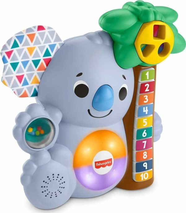 Brinquedos Musicais |   Brinquedo de Aprendizagem para Bebês Linkimals Koala Contador com Luzes e Música Interativas para Bebês a Partir de 9 Meses. Compatível Somente com Itens Linkimals. Brinquedos Musicais Brinquedos Musicais