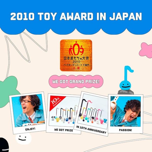 Brinquedos Musicais |   Instrumento Musical Eletrônico Japonês Sintetizador de Música Portátil do Japão pela Maywa Denki Studio – Prêmio de Diversão Educativa, Presente Ideal para Crianças, Adolescentes e Adultos – Azul Brinquedos Musicais Azul