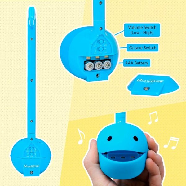 Brinquedos Musicais |   Instrumento Musical Eletrônico Japonês Sintetizador de Música Portátil do Japão pela Maywa Denki Studio – Prêmio de Diversão Educativa, Presente Ideal para Crianças, Adolescentes e Adultos – Azul Brinquedos Musicais Azul