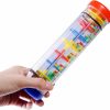 Chocalhos e Anéis de Pelúcia |   2 Pacote de Instrumento Musical Rainmaker Rain Stick para Bebês, Crianças e Meninos – Tubo de Chocalho de 8 Polegadas, Brinquedo Shaker Rainstick Chocalhos e Anéis de Pelúcia Chocalhos e Anéis de Pelúcia