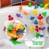 Brinquedos de Banho |   Os Brinquedos de Ventosa Originais em Container de UFO – 35 Peças – Jogo Sensorial para Banho Infantil Brinquedos de Banho Brinquedos de Banho