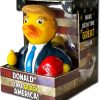 Brinquedos de Banho |   O Pato Donald Trump – Patinhos de Borracha Flutuantes – Brinquedo de Banho Colecionável para Crianças e Adultos de Todas as Idades Brinquedos de Banho Brinquedos de Banho