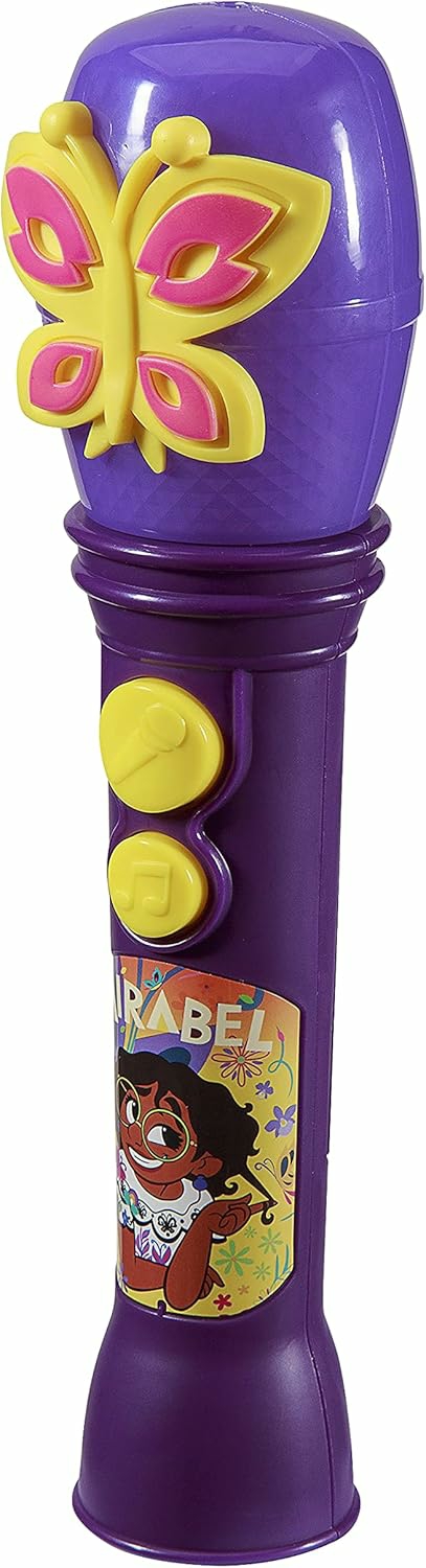 Brinquedos Musicais |   Microfone Encanto Toy para Crianças – Música Integrada e Luzes Piscantes para Fãs de Brinquedos para Meninas Brinquedos Musicais Brinquedos Musicais